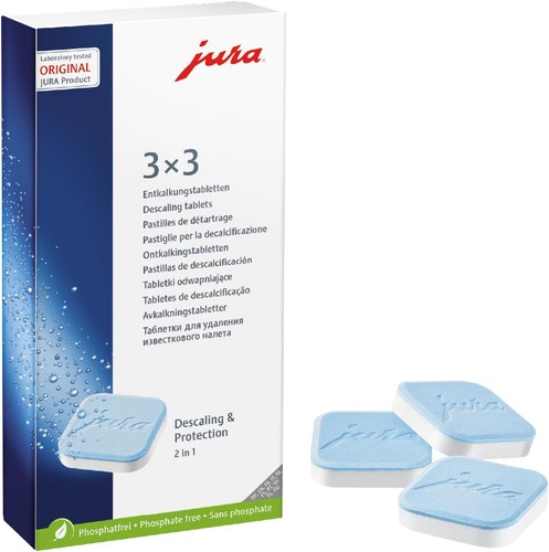 Jura decalcifying tablets 3x3 - decalcifying,