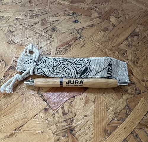Jura branded pen - branded, pouch